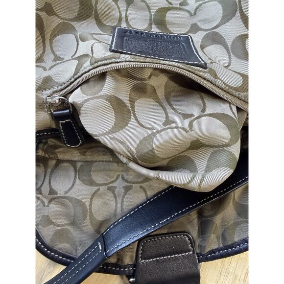 Y2K Coach HO50-9247 Small Vintage Black Soho Leather Shoulder Bag 90’s Silver - Picture 16 of 16